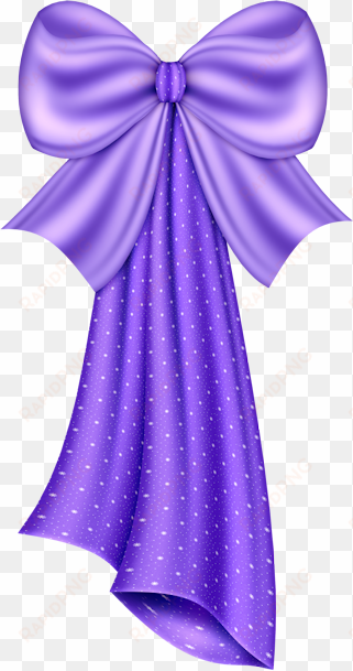 purple ribbon bow clip art - blue bow borders