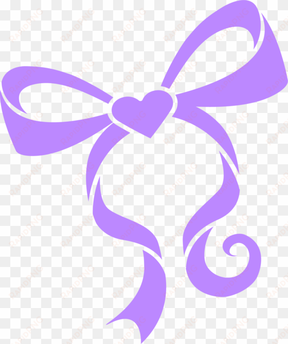 purple ribbon clip art - purple