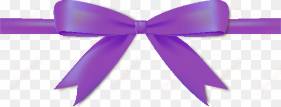 purple ribbon png picture - purple ribbon bow png