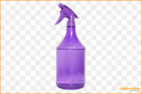 purple water sprayer, water spray bottle, transparent - liqueur