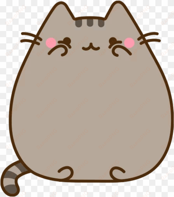 pusheen cat clipart - draw pusheen eating pizza