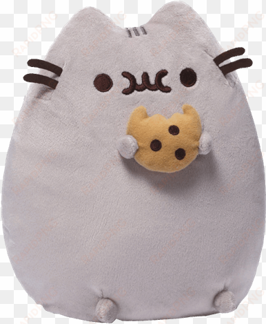 pusheen with cookie plush
