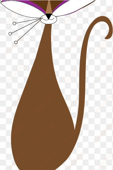 pussycat's chocolate logo - illustration