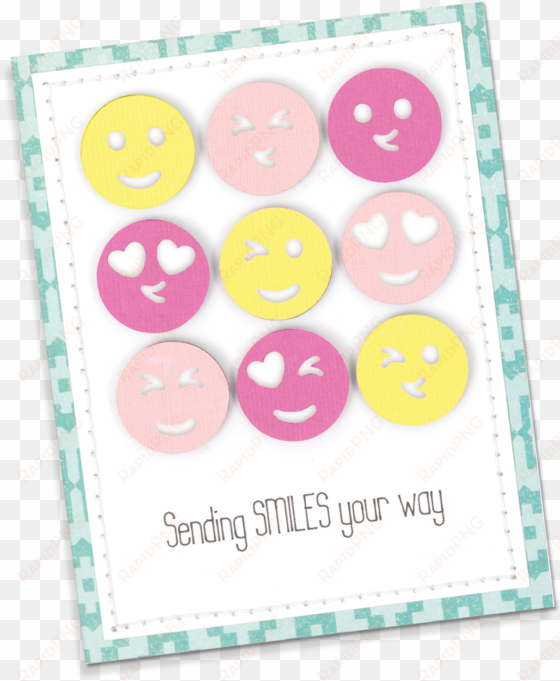 put a smile on your card recipient's face with custom - punch board we r memory keepers