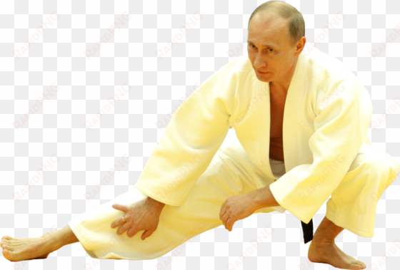 putin stretching [2586 × 1752] - sticker