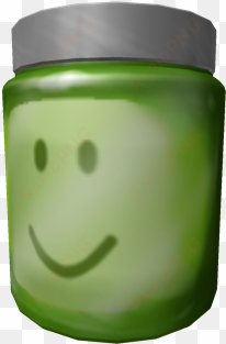 putrid green head in a jar - marshmallow head roblox