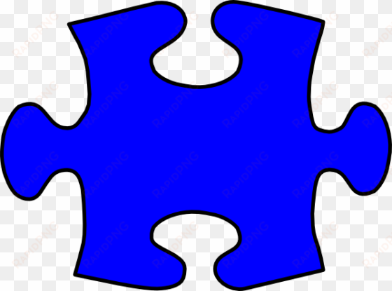 puzzle clipart autism blue - autism puzzle piece blue