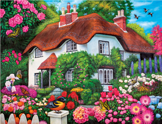 puzzle collector art - puzzle cottage