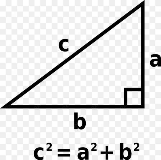 pythagorean theorem mathematics formula triangle - pythagorean triangle