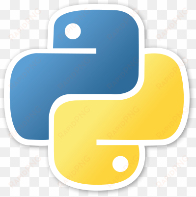 Python Sticker 4" - Python Language transparent png image