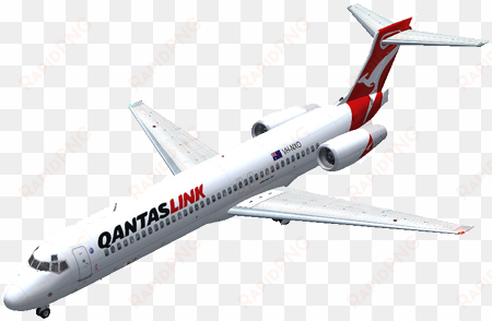 qantas plane transparent image - qantaslink fleet