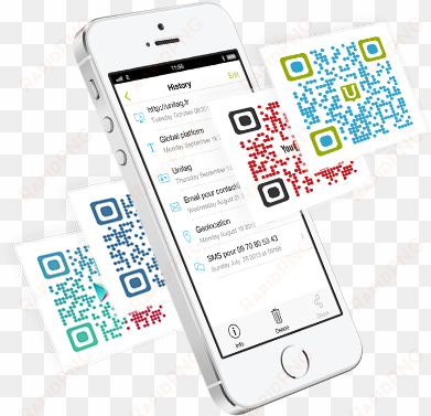 qr code scanner unitag - mobile app qr code scanning