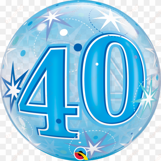 Qualatex 60th Birthday Blue Starburst Sparkle 22 Inch transparent png image