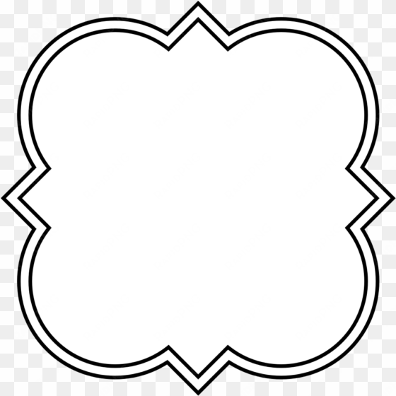 quatrefoil architectural square - quatrefoil vector