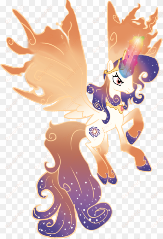 queen galixia, mother of princess celestia and princess - my little pony princess galaxia