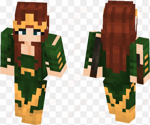 queen mera - minecraft