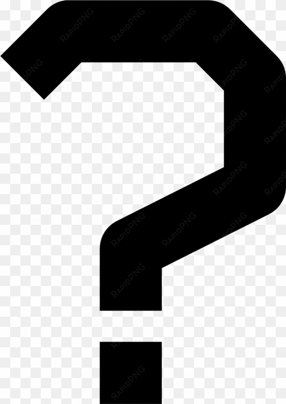 Question Mark Png Vector Freeuse Stock - Icon transparent png image