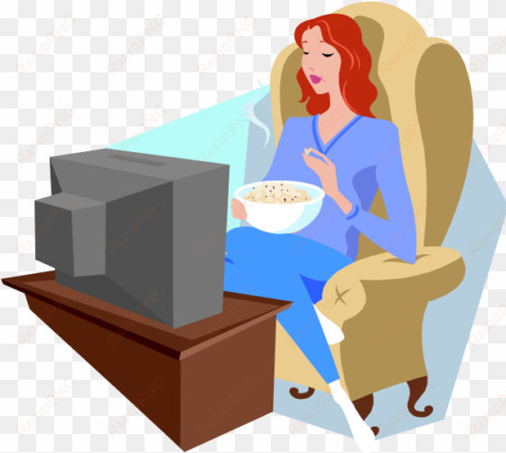 quia action verbs - watch tv cartoon png