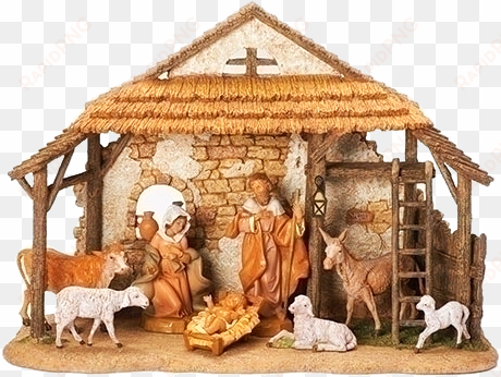 quick view - fontanini fontanini 5 inch scale 8 piece nativity set