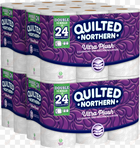 quilted northern ultra plush, 48 double rolls, toilet - quilted northern