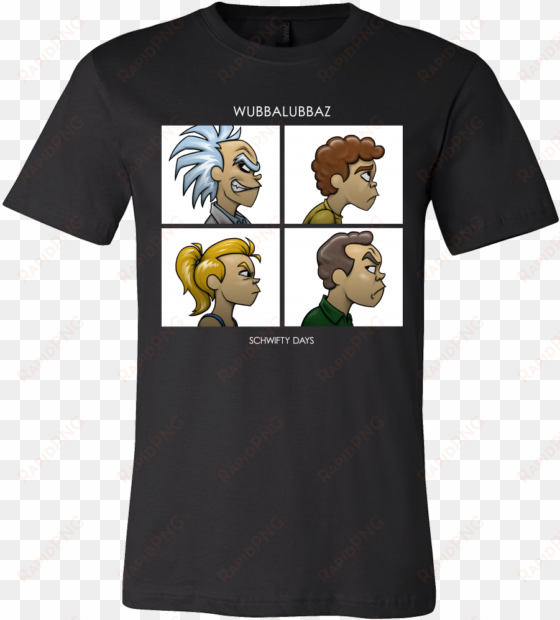 r and m gorillaz - outlaws t shirt