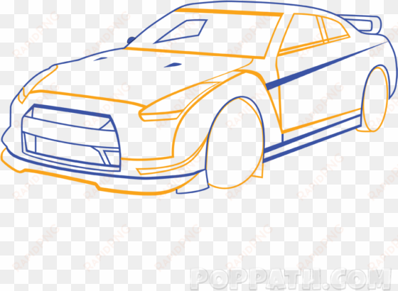Race Cars Drawing At Getdrawings - Race Cars Drawing transparent png image
