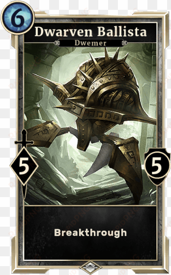 race/creature - elder scrolls legends dwemer cards