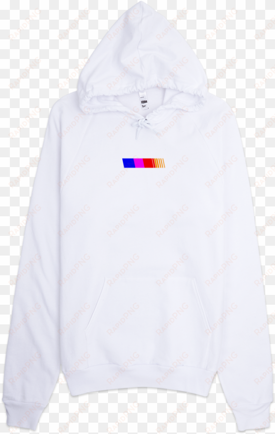 racing stripe hoodie - hoodie