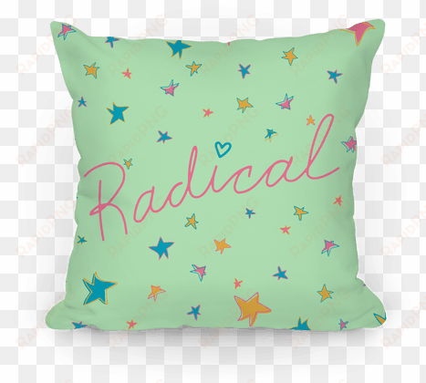 radical 90s pillow - 1990s