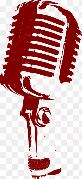 radio - microphone - png - microphone black and white