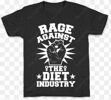 rage against the diet industry kids t-shirt - t-shirt