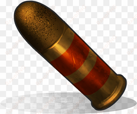 raiding damage information - pistol bullet rust