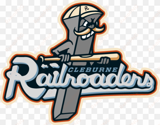 railroaders baseball - cleburne railroaders logo