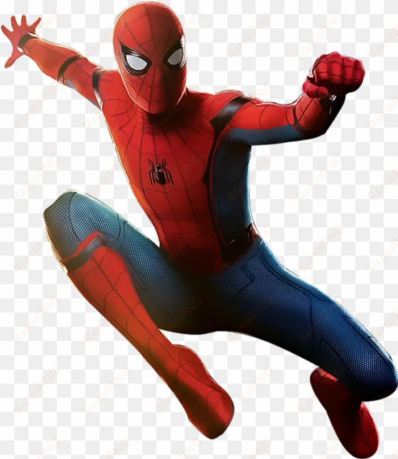 Raimi Spider Man, Webb Spider Man, And Mcu Spider Man, - Spiderman Tom Holland Render transparent png image