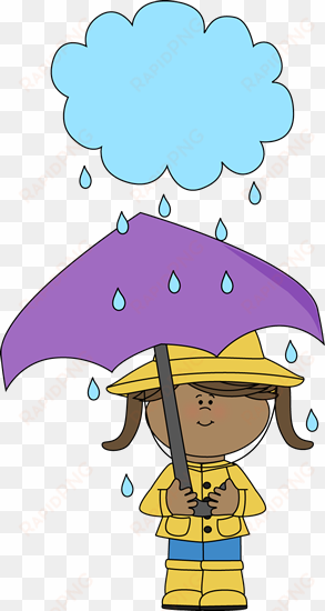 rain clipart rain cloud - umbrella and rain clipart
