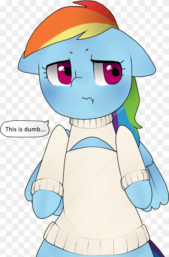 rainbow clipart sweater - rainbow dash's sweater