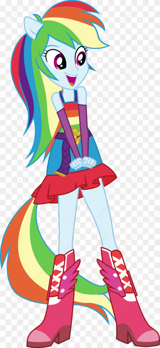 rainbow dash dance vector update v2 by icantunloveyou-d6tal9k - rainbow dash equestria girl dress