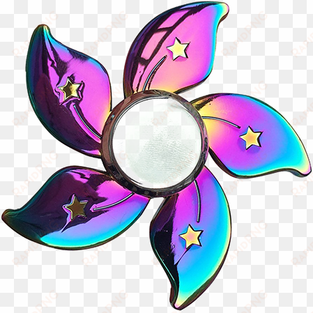 rainbow fidget spinner png high-quality image - rainbow fidget spinner