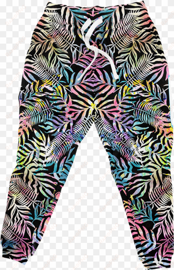 rainbow jungle joggers - rainbow jungle