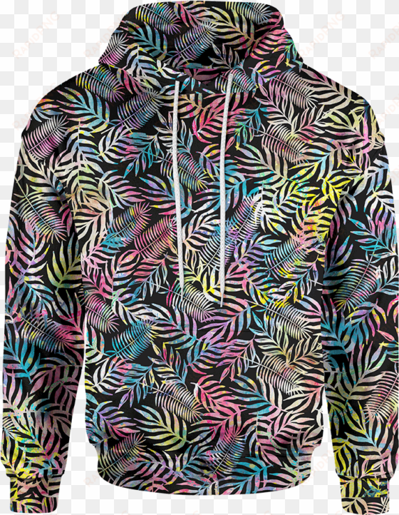 rainbow jungle unisex hoodie - hoodie