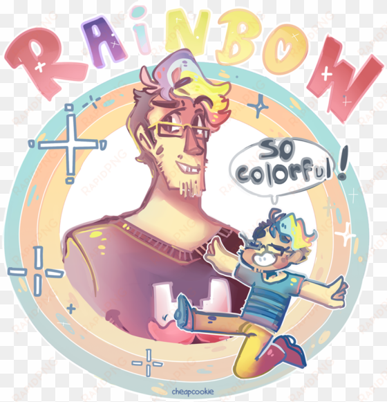 rainbow markiplier by cheapcookie-d9y5etw - rainbow markiplier