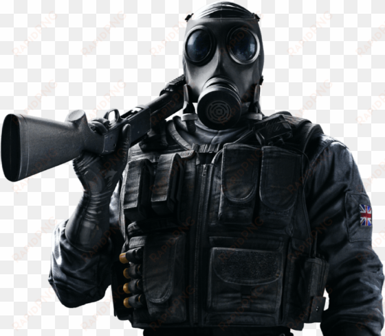 rainbow six siege smoke png - tom clancy's: rainbow six siege (xbox one)