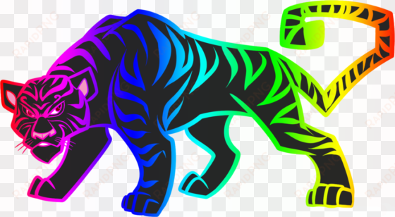rainbow tiger by nightwind - tiger