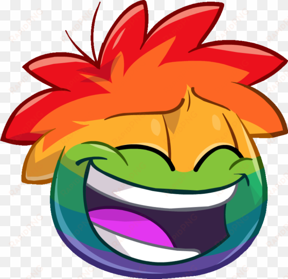 rainbowp1 - club penguin island emote