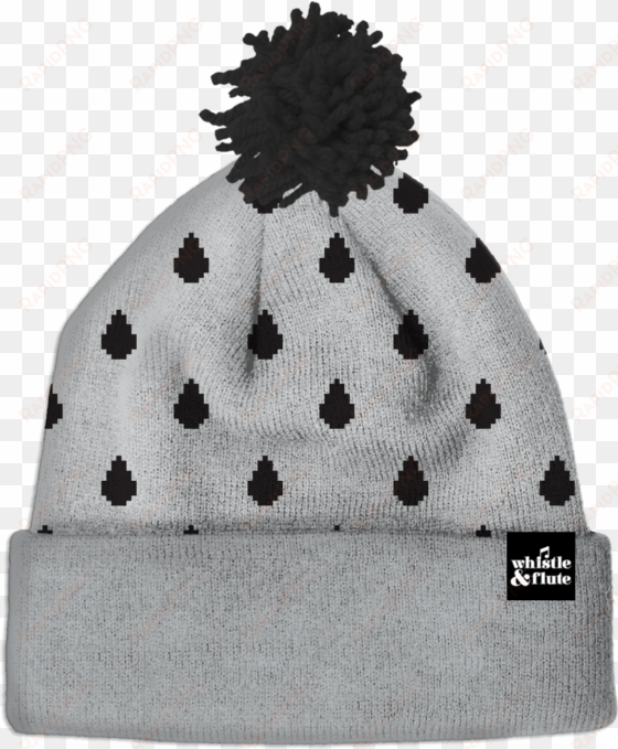 raindrops beanies - whistle and flute kids beanie