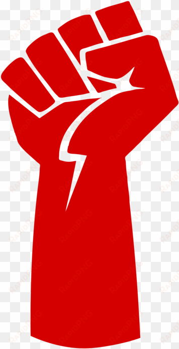 raised fist computer icons fist bump art - power fist clipart