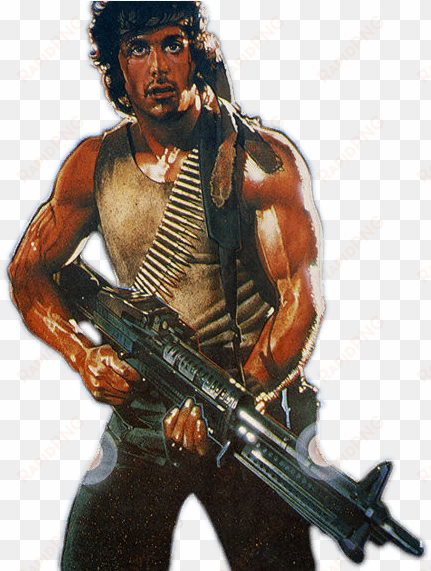 rambo png - rambo first blood movie poster