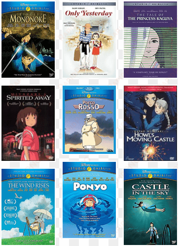 ranking all 22 studio ghibli films - only yesterday (blu ray/dvd)