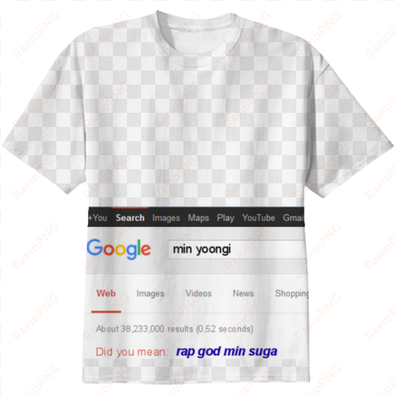 rap god min suga $38 - active shirt