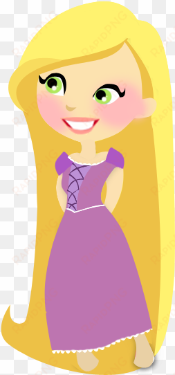 Rapunzel By Prinsess 329×565 Pixels - Rapunzel Vetor transparent png image